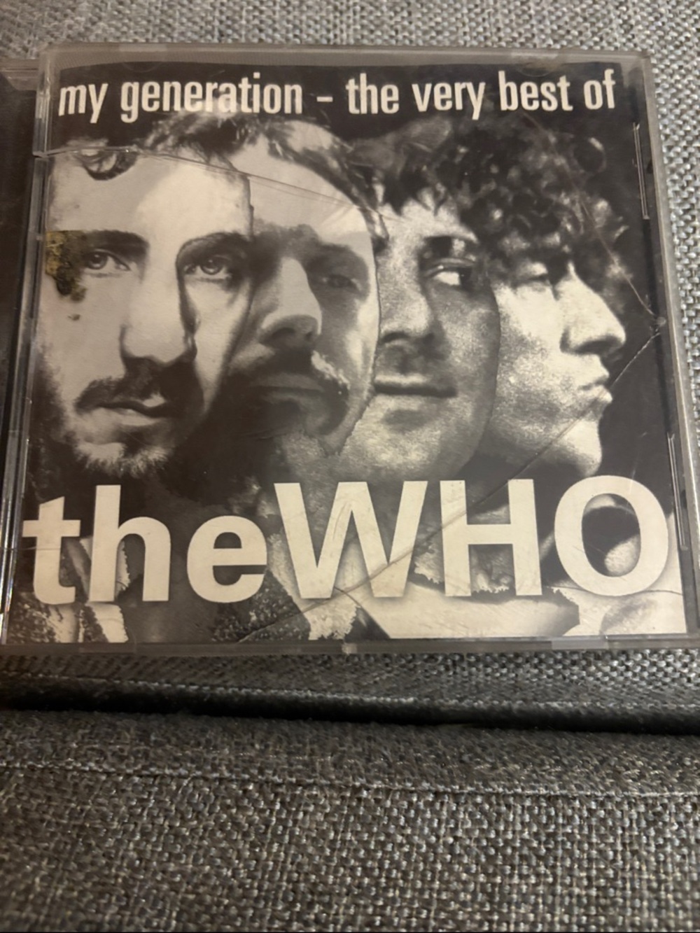 theWHO "My Generation - The Very Best Of" CD - Black & White Cover